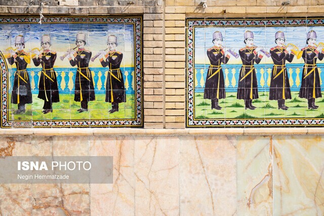ماجرای تغییر شکل سرباز نوازنده در کاخ گلستان