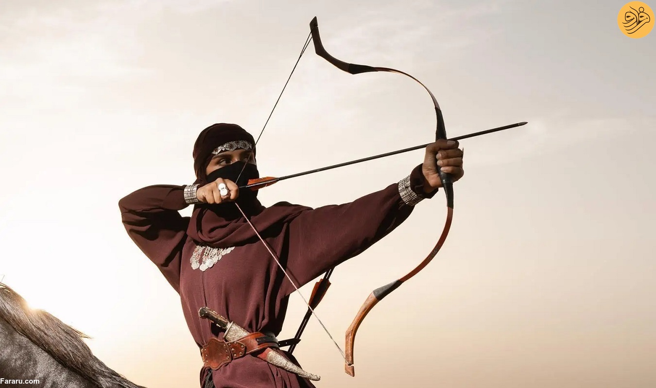 (ویدئو) اولین زن شوالیه در عربستان