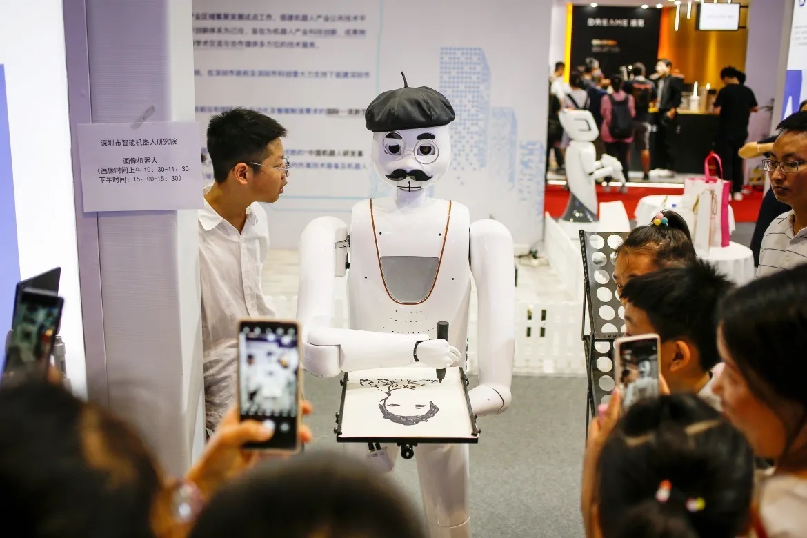 (عکس) نمایشگاه ربات‌ها در چین