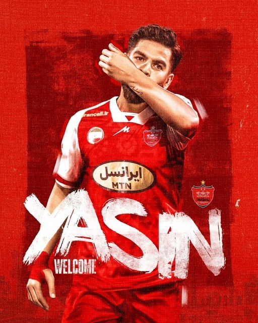 (عکس) پوستر رسمی پرسپولیس برای یاسین سلمانی