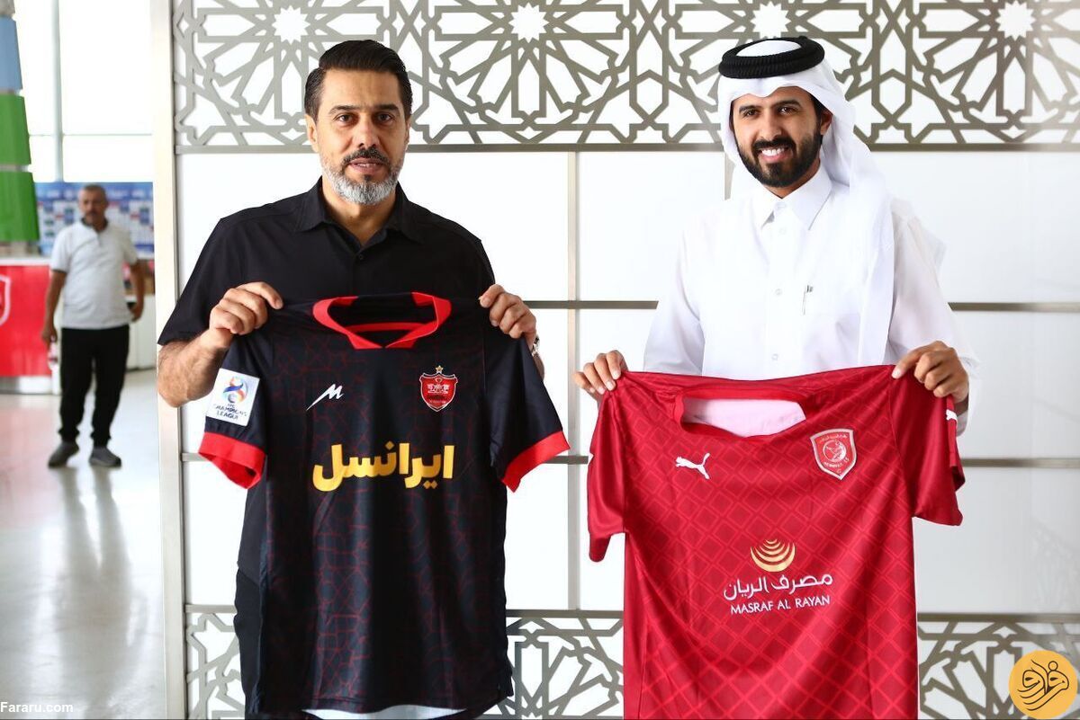 (عکس) پیراهن جالب پرسپولیس برای بازی با الدحیل