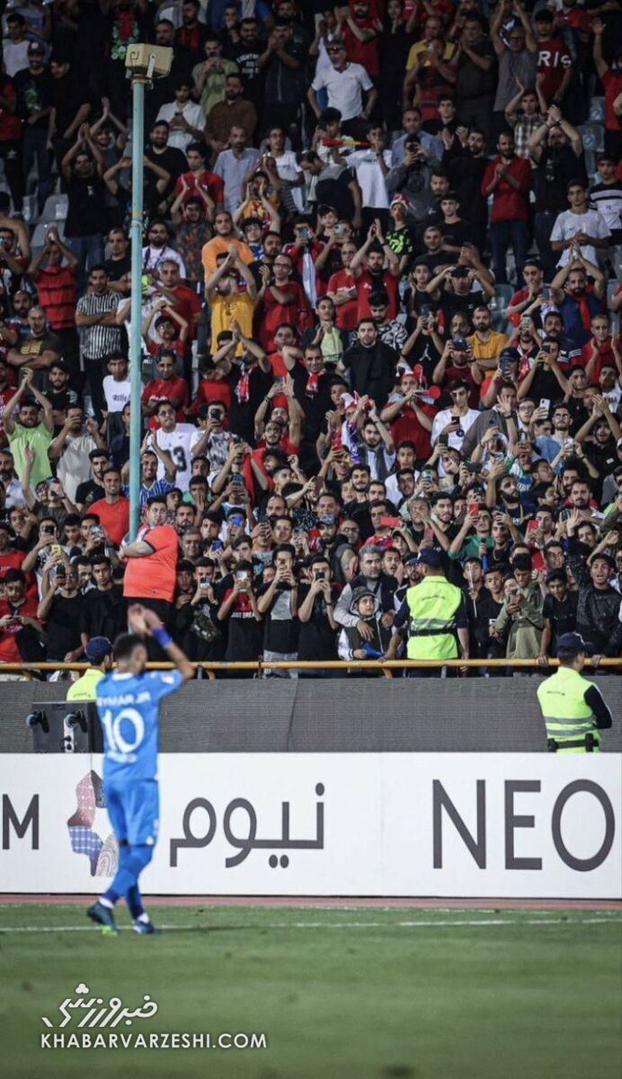 (عکس) تشکر نیمار از هواداران نساجی