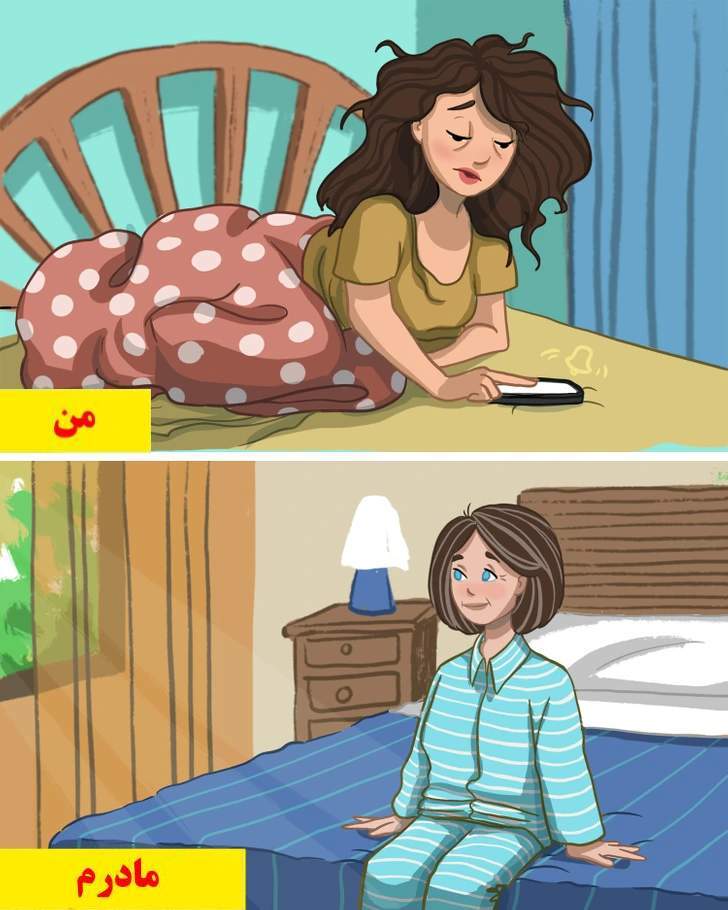 ۱۰ تصویر که نشان می‌دهند برای رسیدن به مهارت مادرانمان راهی طولانی در پیش داریم