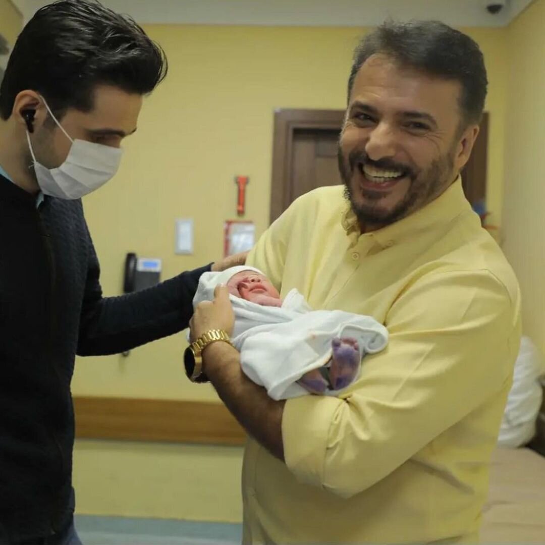 (تصاویر) قشنگ‌ترین لحظه زندگی سید جواد هاشمی