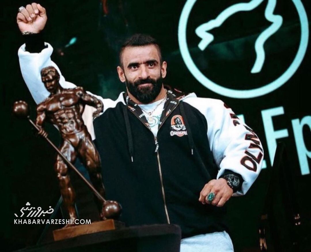 (تصویر) عکسی لو رفته از عشق جالب هادی چوپان