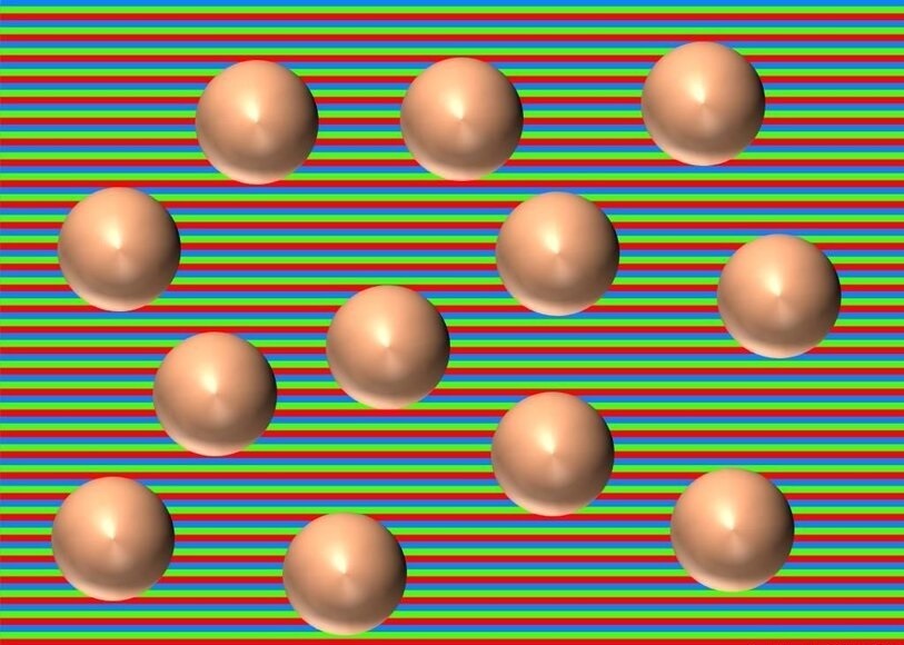 ‌می‌توانید رنگ درست گوی‌ها را تشخیص دهید؟/////