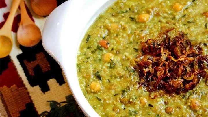 طرز تهیه آش آبادانی غلیظ و سنتی در منزل