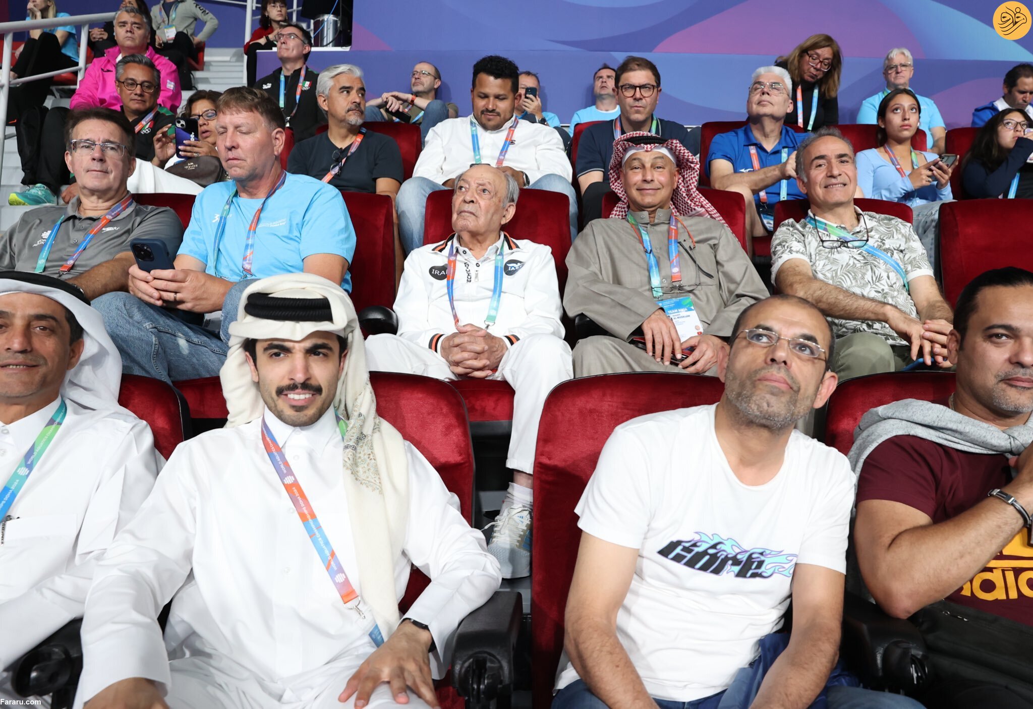 (ویدئو) پرش تقی عسگری، پدر شیرجه ایران در قطر