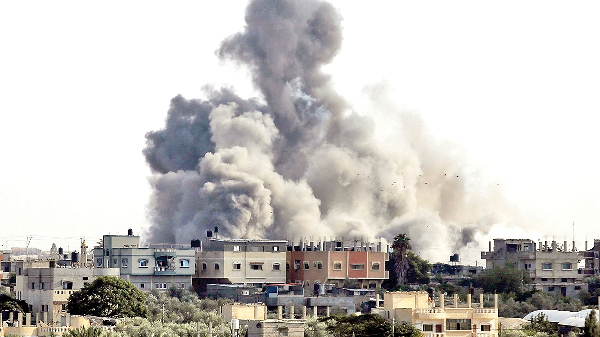 حملات سنگین به رفح