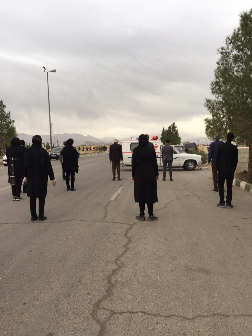 اولین عکس هولناک دوران کرونا