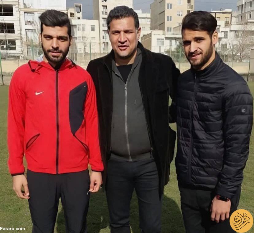 (عکس) علی دایی در کنار ۲ کشف بزرگ دوران مربیگری‌اش 