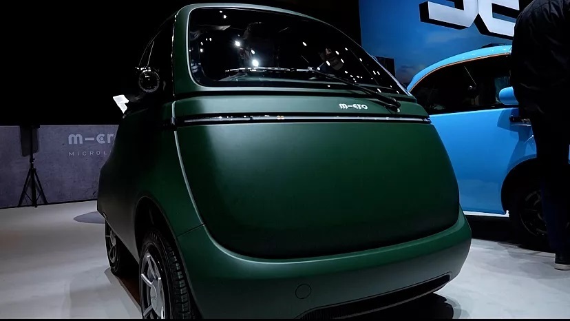 (تصاویر) میکرولینو؛ آی‌پد دنیای خودرو، چیزی بین موتورسیکلت و اتومبیل