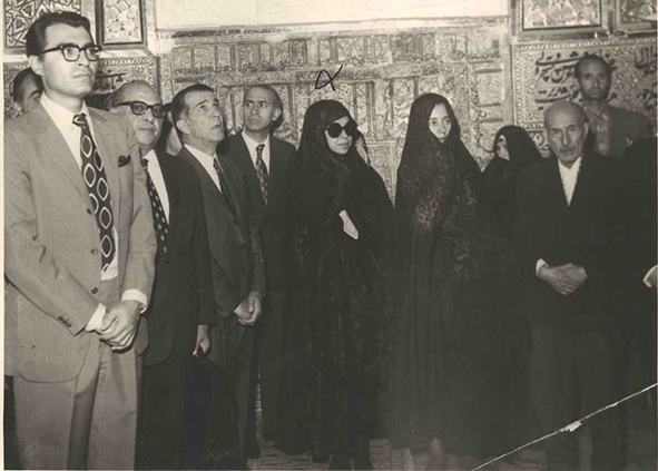 مشاهیر تاریخ معاصر ایران در یک قاب