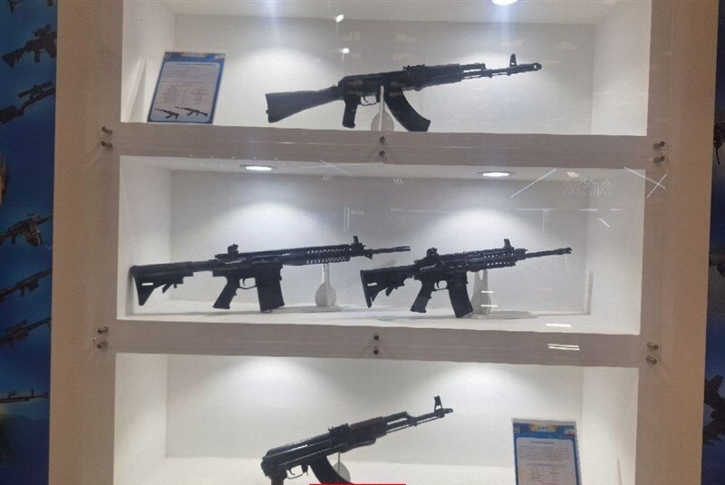 نمایش دستاورد‌های نظامی ایران در قطر