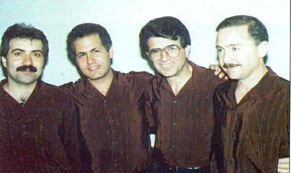 تصاویر کمتر دیده شده از زنده یاد جمشید عندلیبی در کنار شجریان