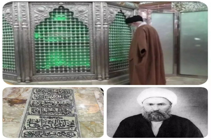 حضور سحرگاهی رهبری در شهر ری