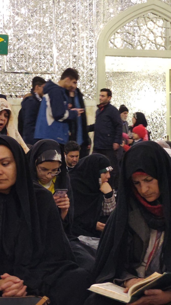 حامد بهداد در حرم امام رضا (ع) / فارغ از غوغای زمانه