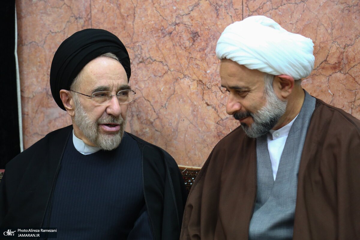 تصاویر جدید از سید محمد خاتمی در یک مراسم
