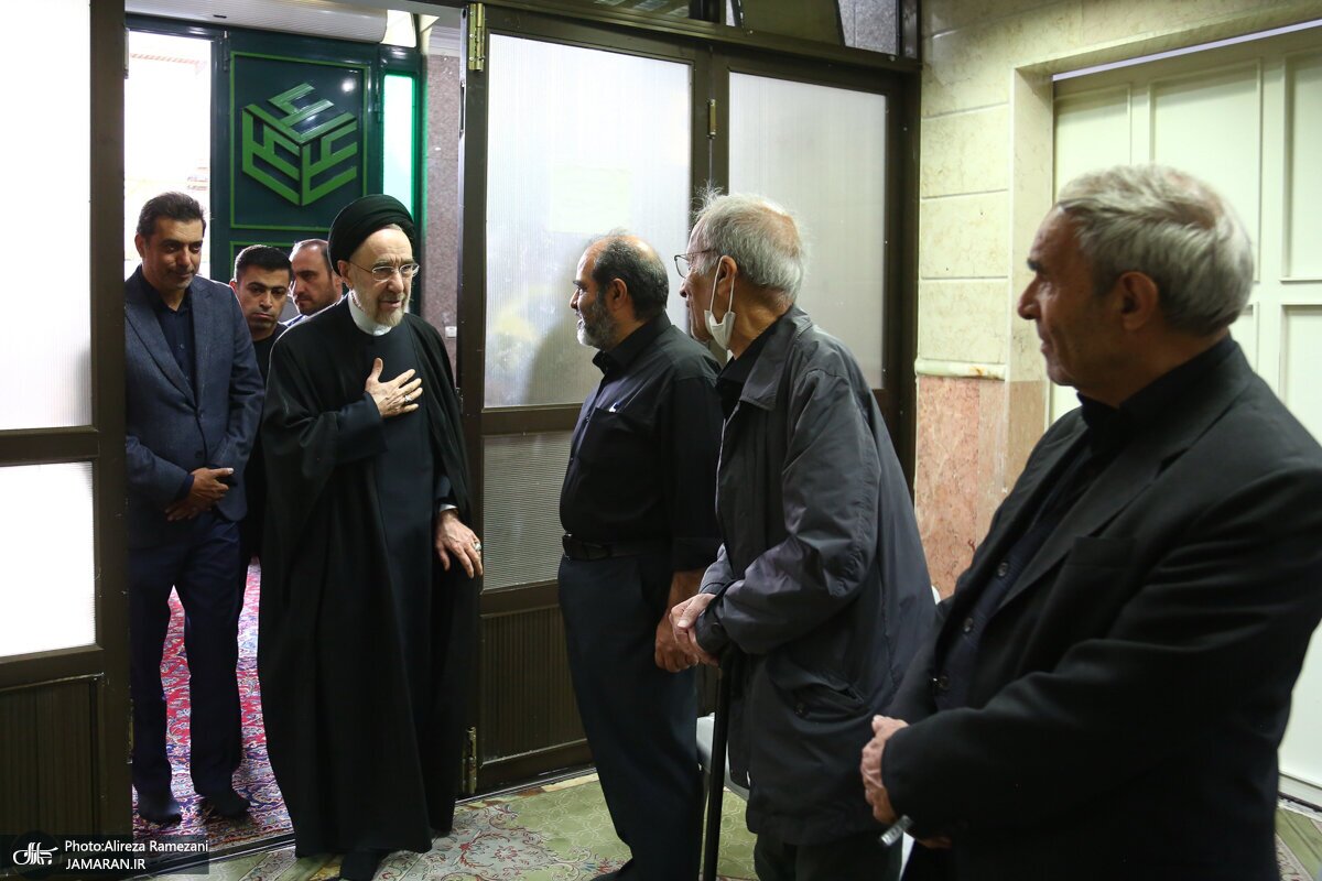 تصاویر جدید از سید محمد خاتمی در یک مراسم