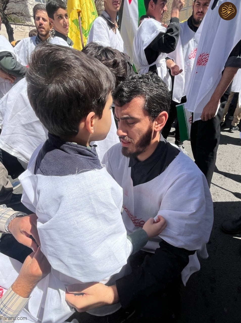 (عکس) مهدی رسولی کفن پوشید