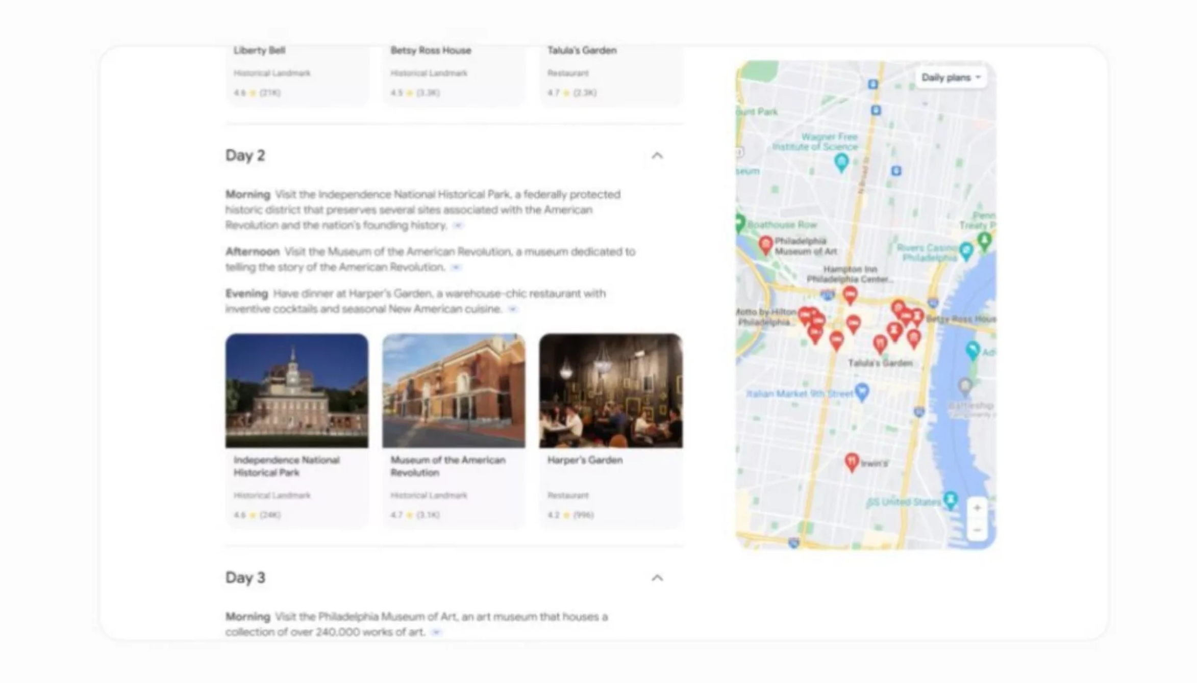 برنامه‌ریزی با هوش مصنوعی؛ موتور جستجوی گوگل سفر را برایتان جذاب‌تر می‌کند