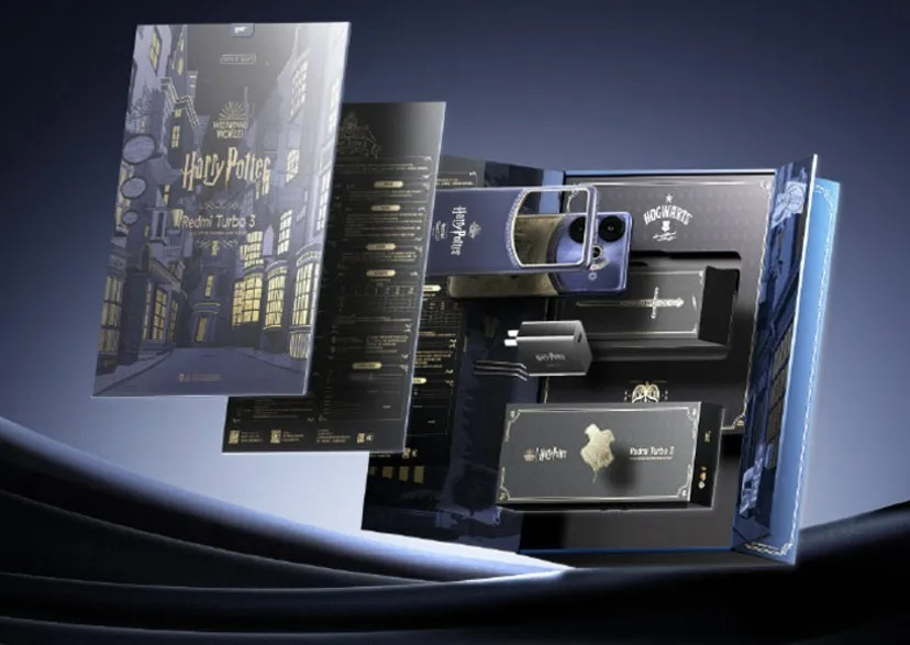 شیائومی با چاشنی هری پاتر؛ مدل «جادوگری» ردمی توربو ۳ به‌نمایش درآمد
