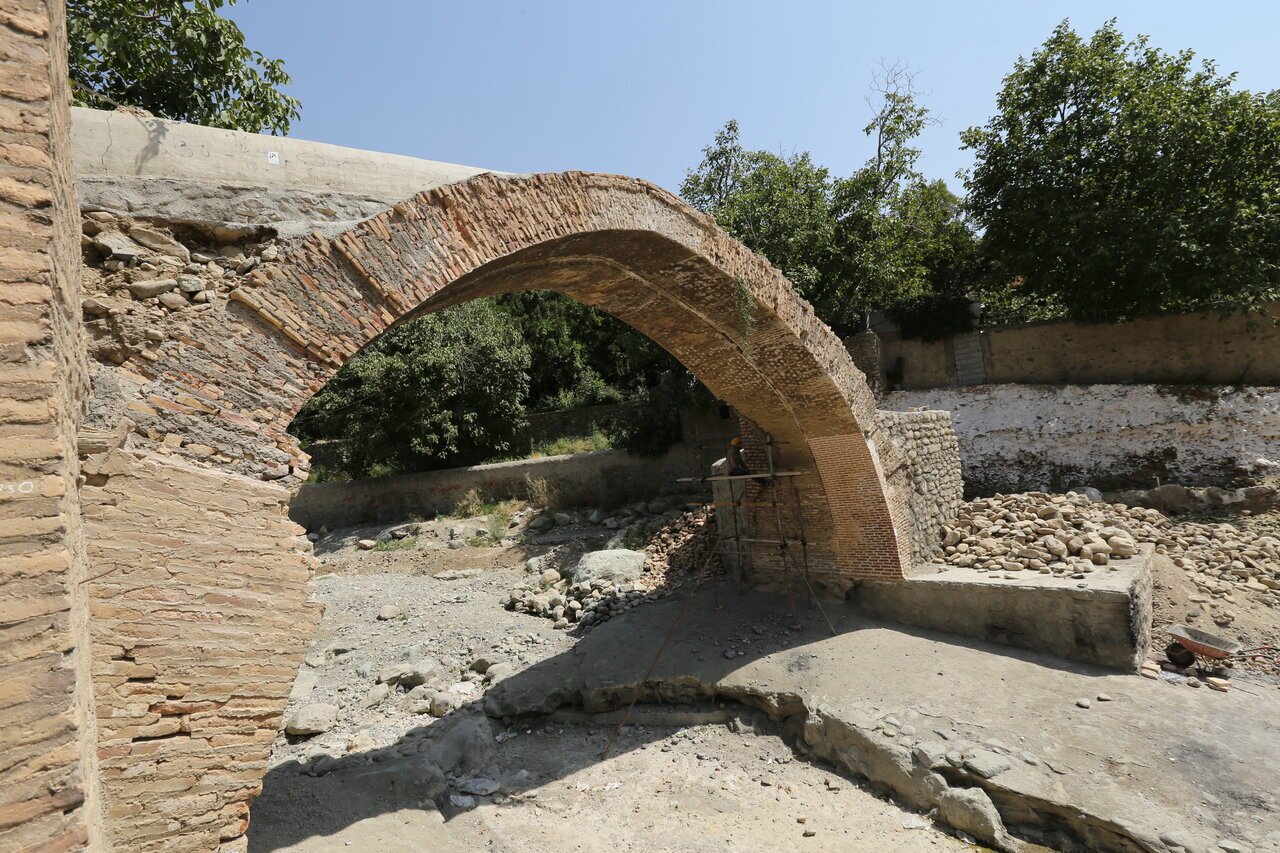 تنها پل قدیمی تهران با سازه آجری