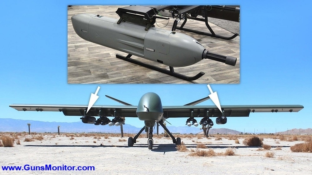 (ویدئو) پهپاد موهاوی؛ پرنده‌ای با قابلیت شلیک ۶۰۰۰ گلوله در دقیقه