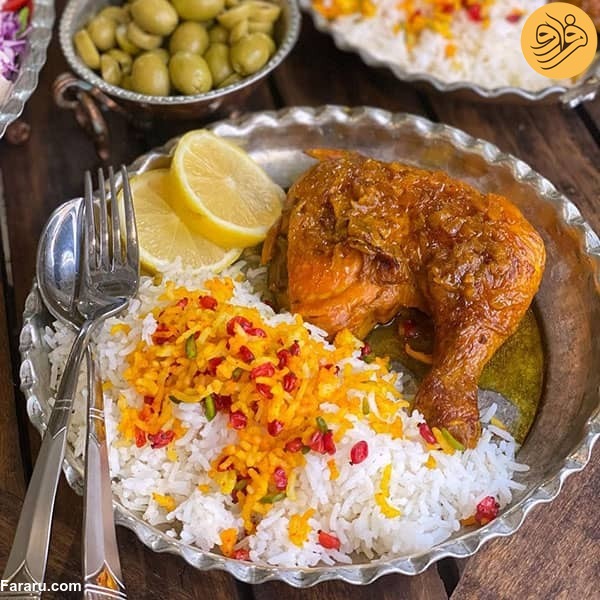 مرغ با سس مایونز