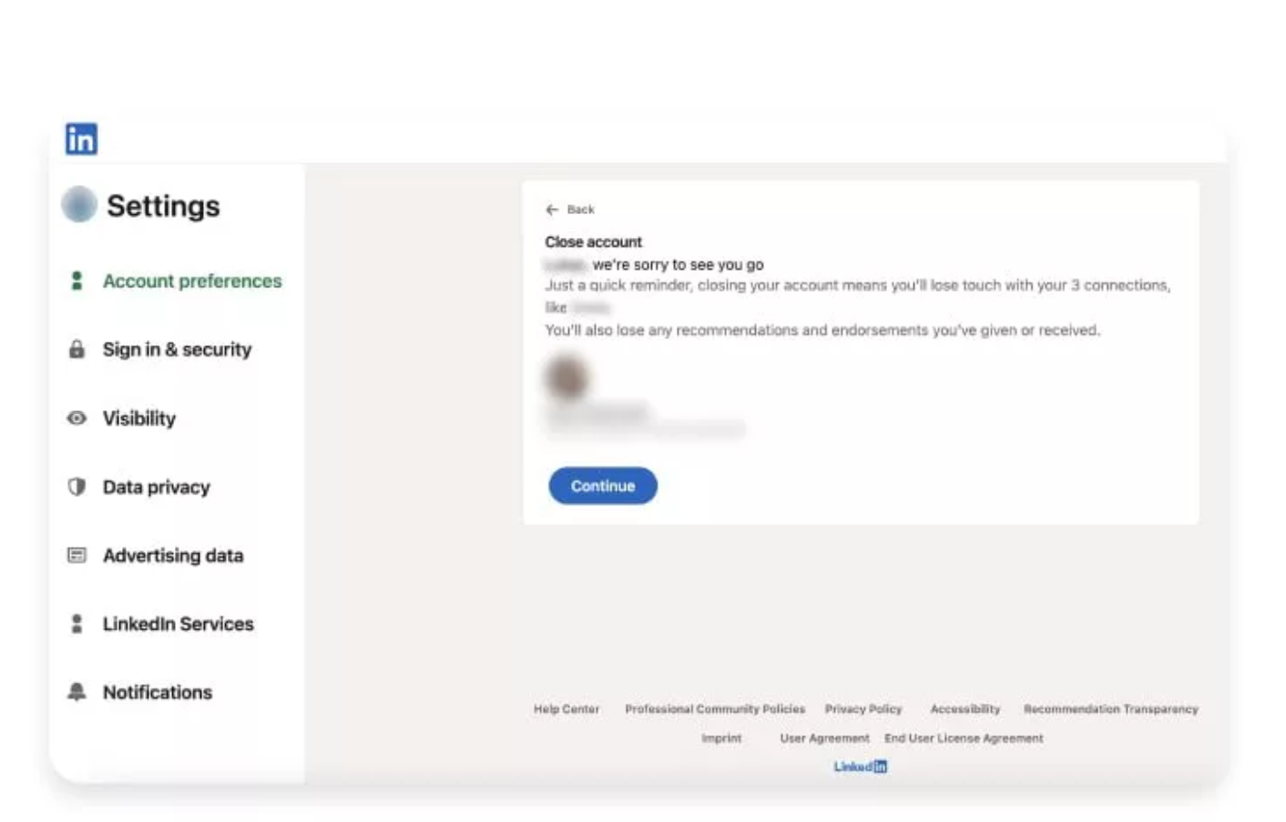چگونه حساب لینکدین خود را برای همیشه حذف کنیم؟