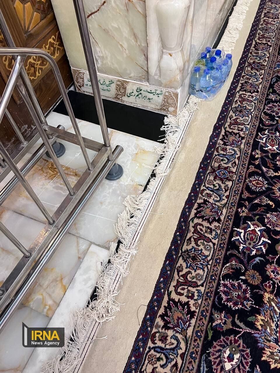 (تصویر) اولین عکس از خانه ابدی شهید ابراهیم رئیسی