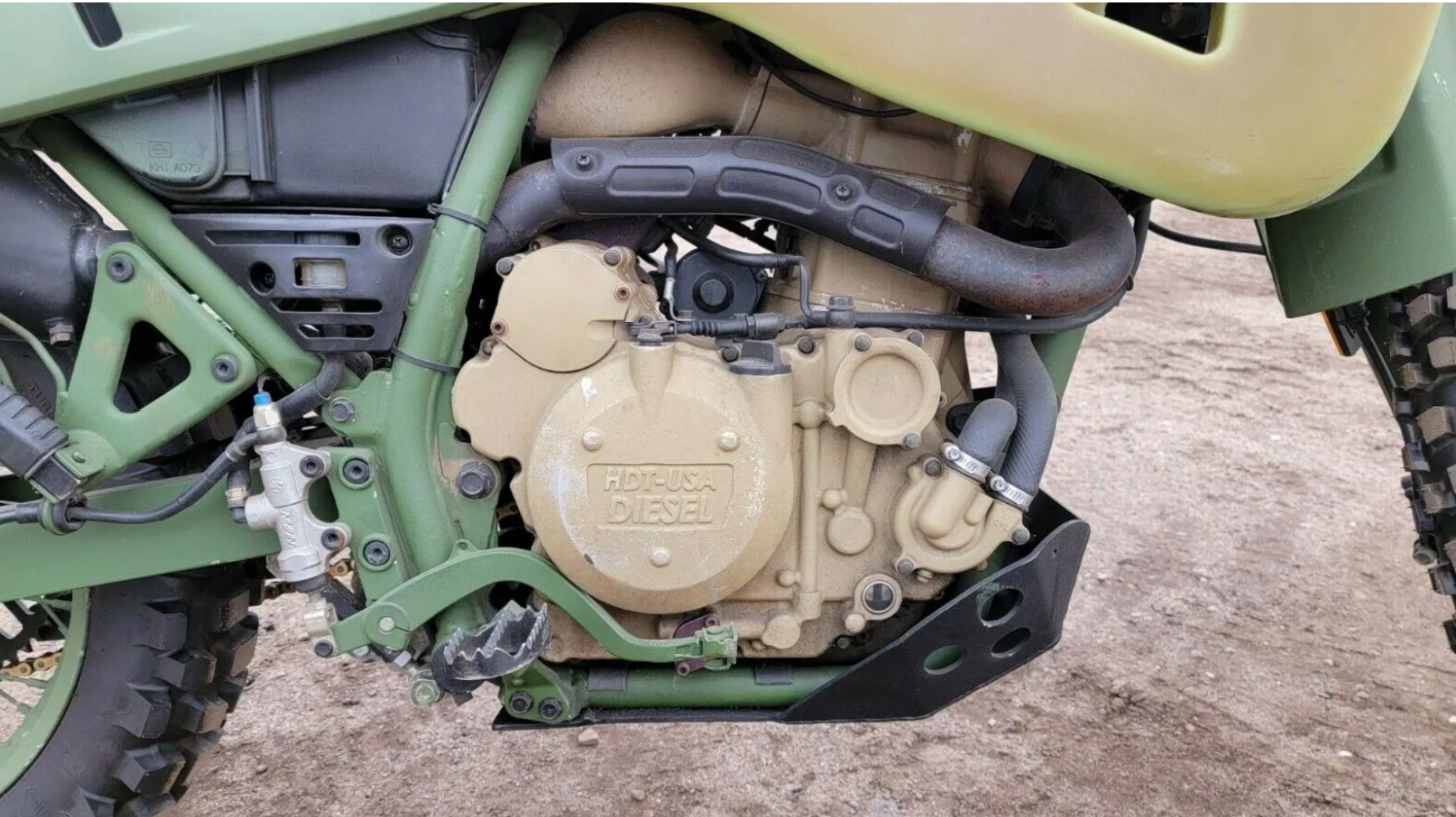 M۱۰۳۰-M۱؛ نسخه نظامی موتورسیکلت کاواساکی در خدمت ارتش آمریکا