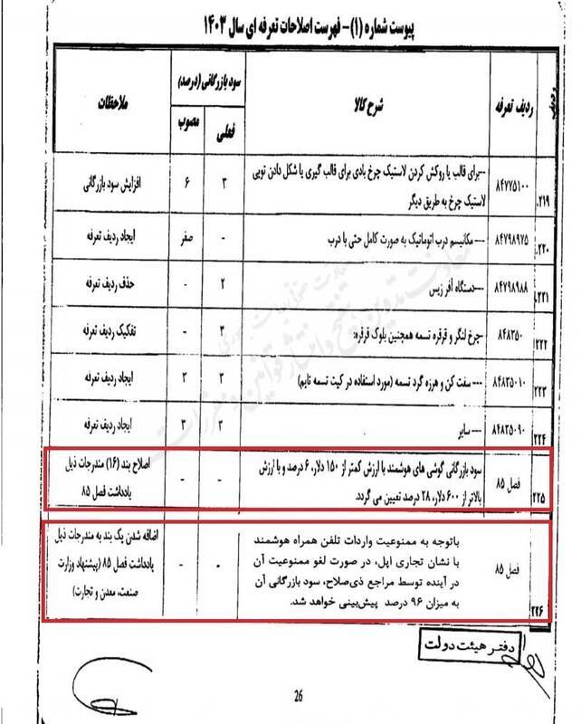 ابهام در سود بازرگانی آیفون ۱۳؛ ۲۸ یا ۹۶ درصد