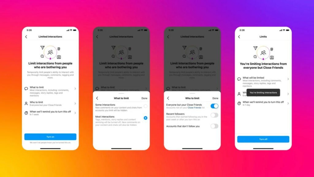 اینستاگرام ویژگی‌های جدیدی برای محافظت از کاربران نوجوان معرفی کرد؛ محدودکردن تعاملات ناخواسته