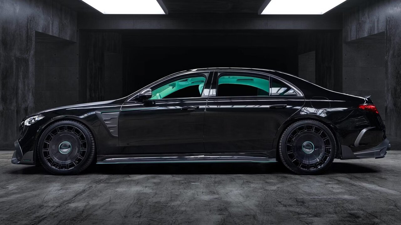 (عکس) ببینید سلیقه ایرانی با مرسدس بنز چه می‌کند