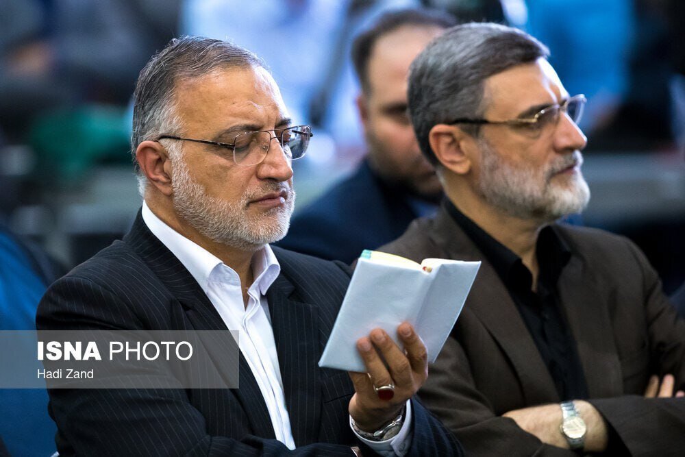 (تصویر) اولین قاب زاکانی و قاضی‌زاده هاشمی کنار هم بعد از انصراف از انتخابات ریاست جمهوری