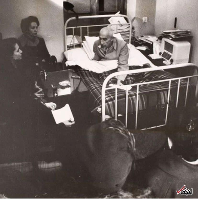 (عکس) زنان ملی در کنار مصدق