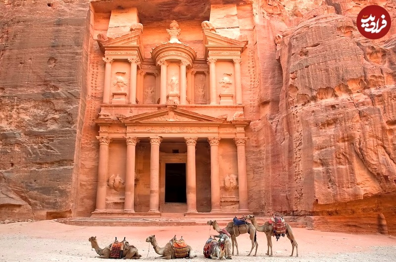 (تصاویر) هتلی در بیابان؛ معماری باستانی «اردن» در صحراهای کالیفرنیا