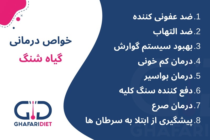 خواص گیاه شنگ برای سلامتی و روش مصرف آن ///