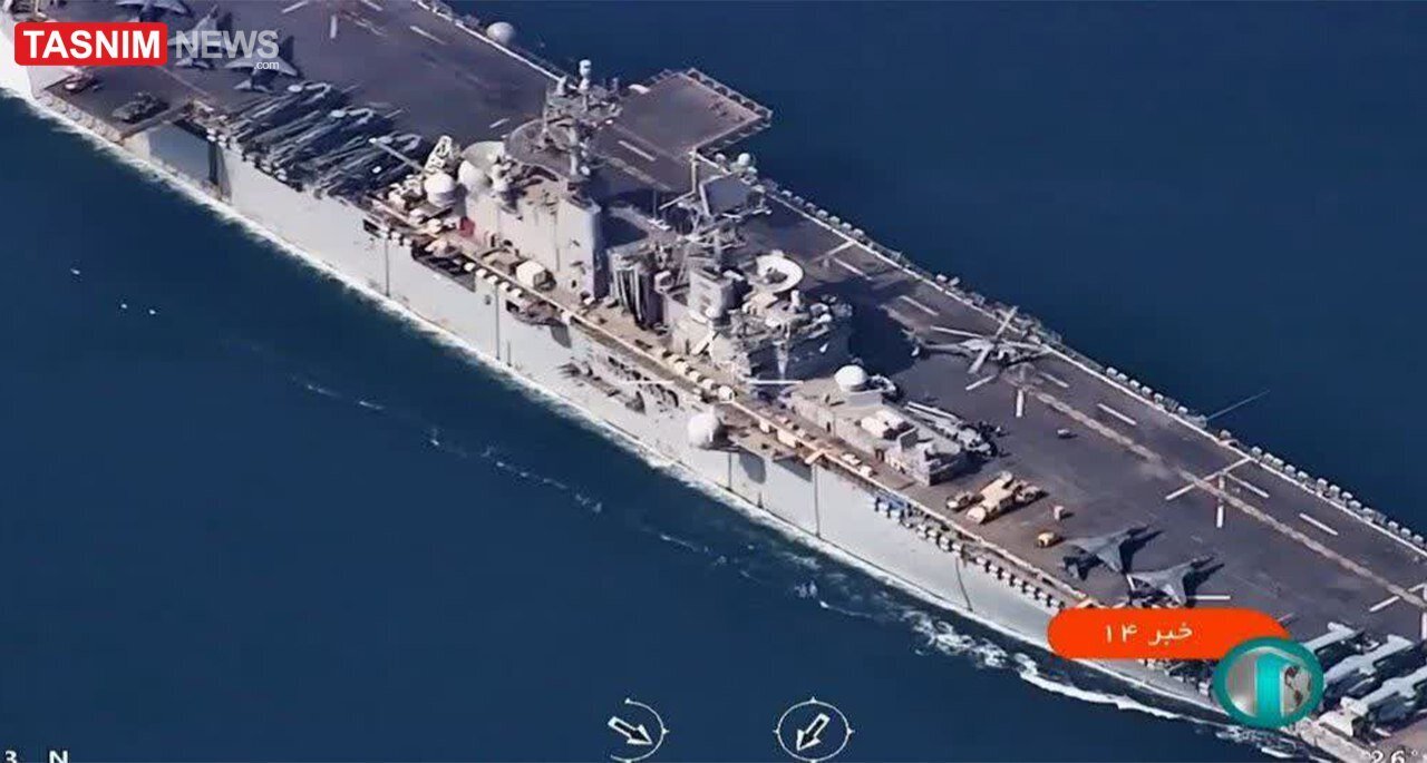 تصاویری جدید از رهگیری شناور‌های ارتش آمریکا توسط سپاه پاسداران