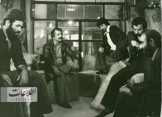 عکس زیرخاکی از حسین خانی‌بیک و خسرو شکیبایی