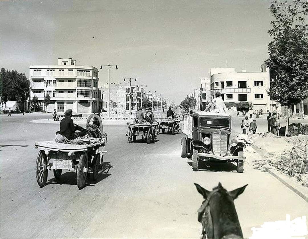 سفر به تهران قدیم؛ گاری‌های تهران در میدان فردوسی تجمع کردند!