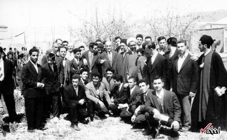 (تصویر) ۶۶ سال قبل؛ نماز عیدفطر سیاسی‌ها