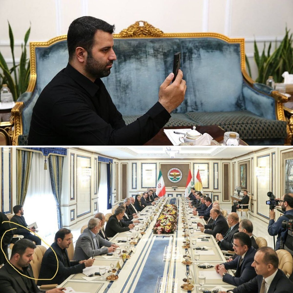 سفر به اقلیم کردستان، بصره و حضور داماد