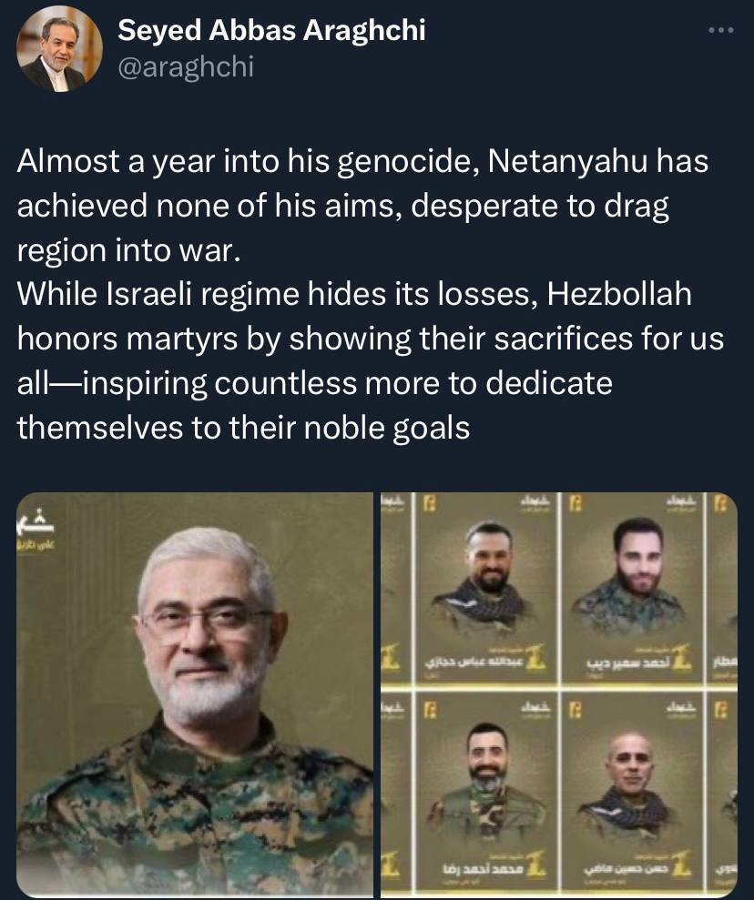 عراقچی: نتانیاهو از سر استیصال به‌دنبال کشیدن کل منطقه به جنگ است