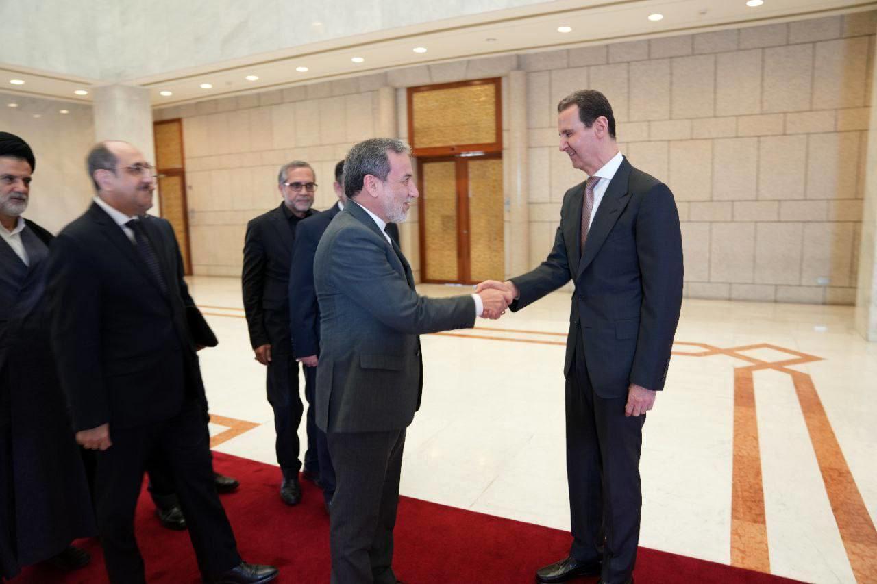 دیدار عراقچی با وزیر امور خارجه سوریه