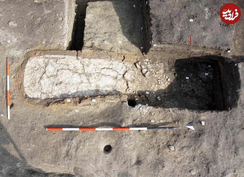 کارگاه شیشه‌گری با شیشه‌های رنگارنگ بعد از ۳ هزار سال از زیر خاک بیرون آمد