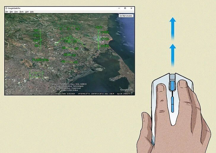 با گوگل ارث در کابین اف-۱۶ خلبانی کنید؛ خیلی ساده! (ویدئو)/// در حال تکمیل