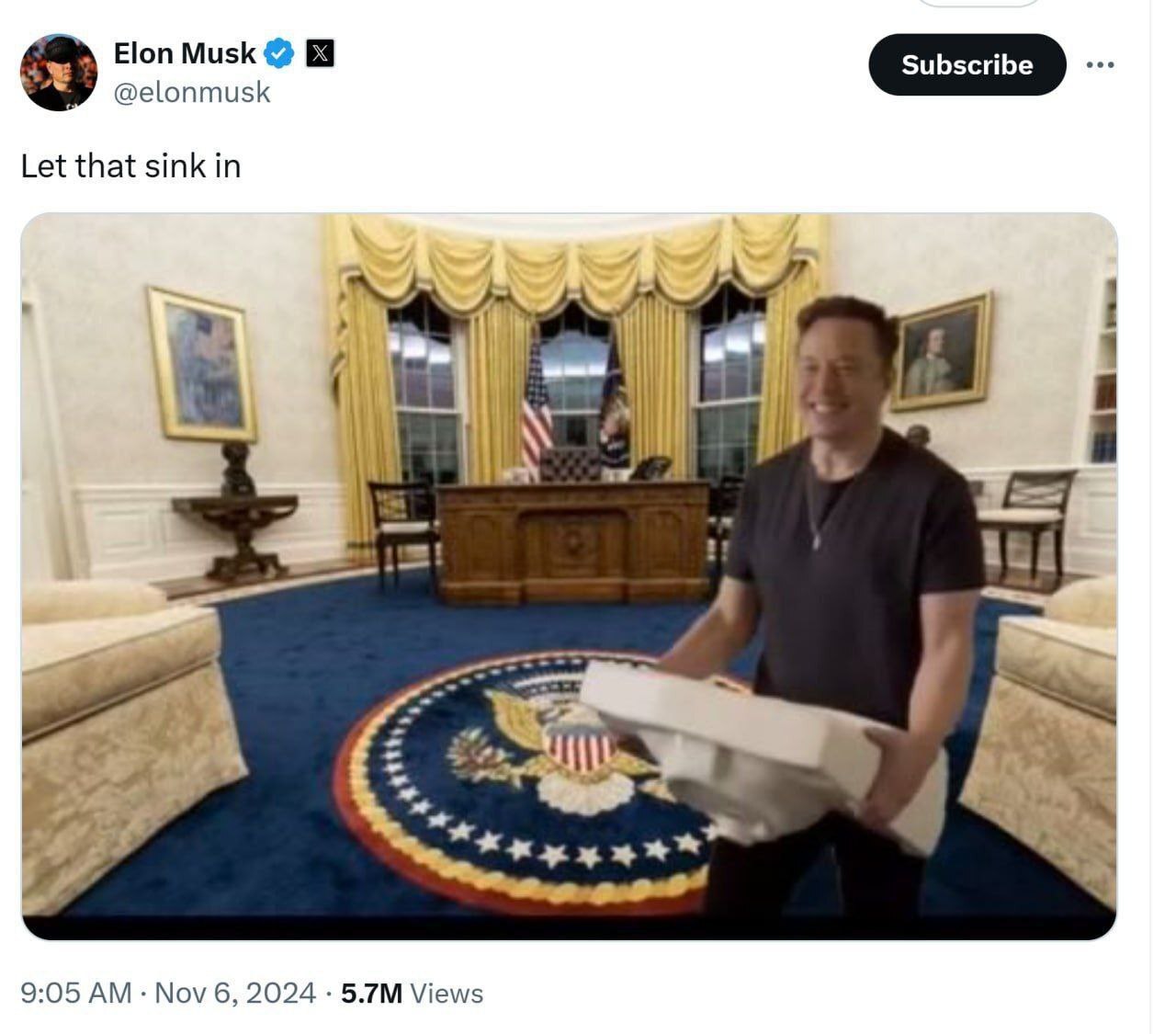 تازه‌ترین توییت ایلان ماسک