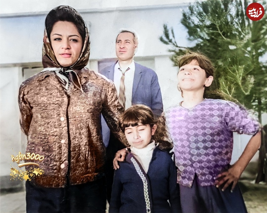 (تصویر) «شهلا ریاحی و لیلا فروهر» در نمایی از فیلم چهار خواهر؛ سال ۴۶